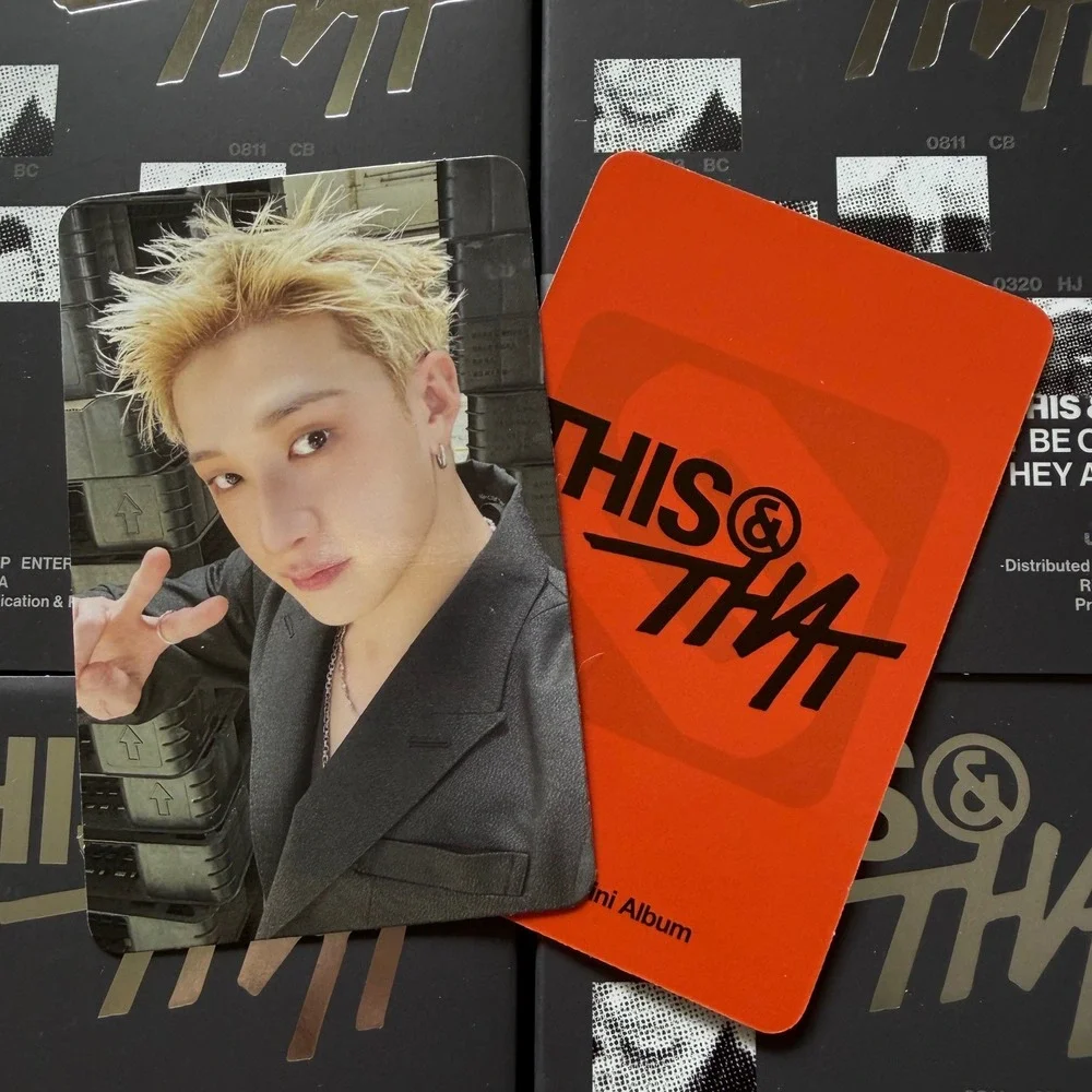 STRAY KIDS BANGCHAN This & That Photocard